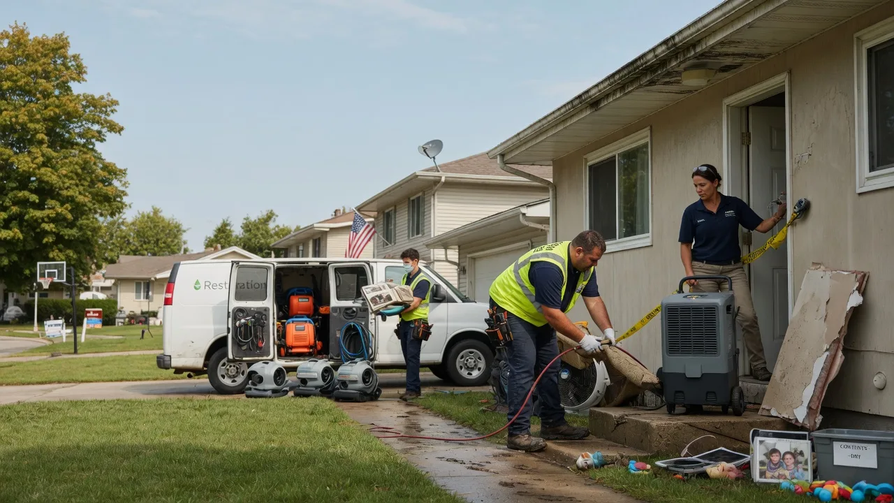 Water Damage Restoration in Wallback, WV near me